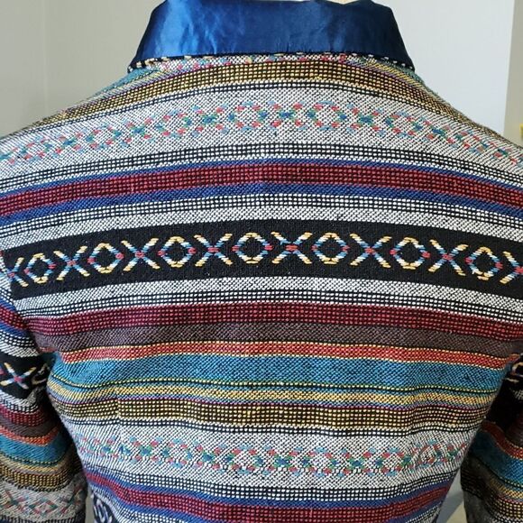 Jibhuafanf Asian style jacket. Much detail. No size tag,  s/m. Excellent… - Picture 7 of 12